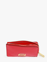 Kaarthouder Ang�le Leder Lancel Rood angele A13158-vue-porte