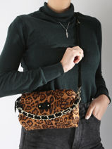 Cross Body Tas Lp Mila louise Bruin lp 23673LP1-vue-porte