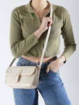 Cross Body Tas Judy Hexagona Beige judy 6520144-vue-porte