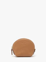 Portemonnee Caviar Leder Crinkles Bruin caviar 14026