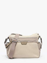 Cross Body Tas Kaya Hexagona Beige kaya 5920187