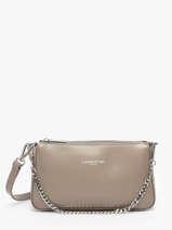 Baguette Tas Suave Leder Lancaster Beige suave even 14