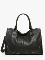 Handtassen Glam Eyelet Leder Basilic pepper Zwart glam eyelet BGLE31