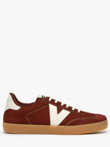 Sneakers Berlin Uit Leder Victoria Wit women 1126218