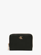 Portefeuille Minimal Mono Calvin klein jeans Zwart minimal mono 4F1064G