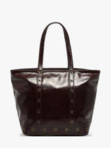 Schoudertas Le Cabas M In Gekreukeld Leder Vanessa bruno Bruin cabas cuir 82V40378