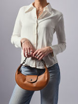 Longchamp Le pliage xtra Schoudertas Bruin-vue-porte