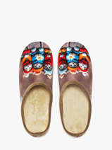 Pantoffels La maison de l'espadrille Beige women 8