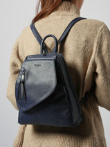 Rugzak Gracieuse Hexagona Blauw gracieuse 315306-vue-porte