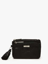 Portemonnee Miniprix Zwart perle F5016