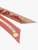 Longchamp Soie gots Sjaal Roze-vue-porte