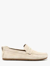 Mocassins Uit Leder Tommy hilfiger Beige men 5789ACI