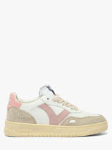 Sneakers Uit Leder Victoria Veelkleurig women 1257136