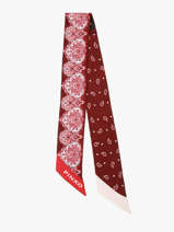Tasaccessoire Bandana Ribbon Pinko Rood logo shopper 6653A38G