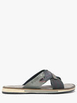 Sandalen Mustang Blauw men M0101001