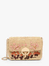 Cross Body Tas Moon Raphia Vanessa bruno Beige moon raphia NZ874
