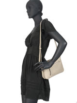 Cross Body Tas Gracieuse Hexagona Grijs gracieuse 315312-vue-porte