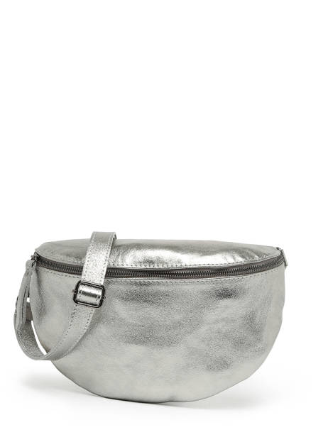 Heuptasje Nine Leder Milano Zilver nine NI21123