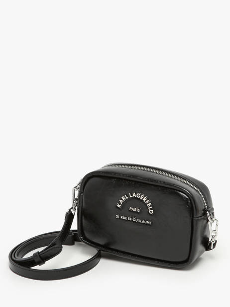 Cross Body Tas Rsg Polyurethaan Karl lagerfeld Zwart rsg 245W3096 ander zicht 2