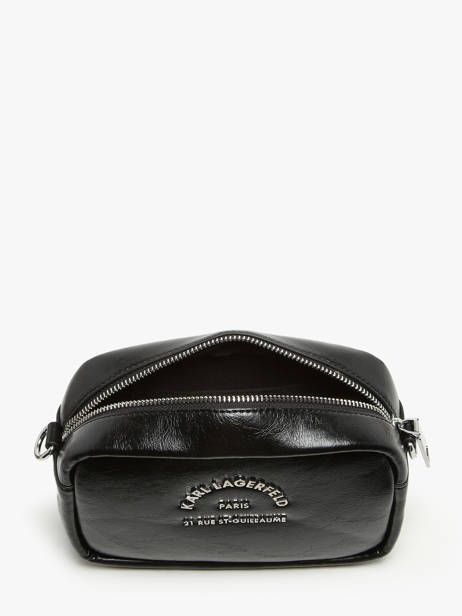 Cross Body Tas Rsg Polyurethaan Karl lagerfeld Zwart rsg 245W3096 ander zicht 3