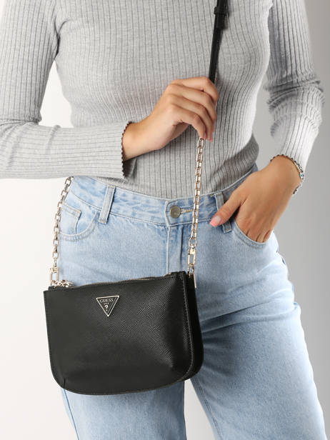 Cross Body Tas Ilia Guess Zwart ilia VG856912 ander zicht 1
