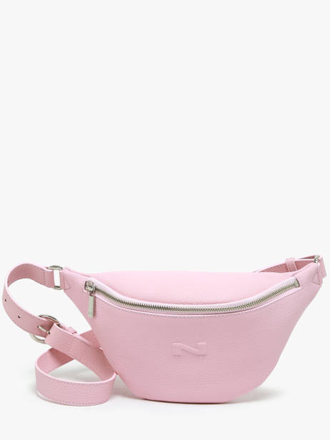 Heuptasje Small Derby Leder Nathan baume Roze n city 25