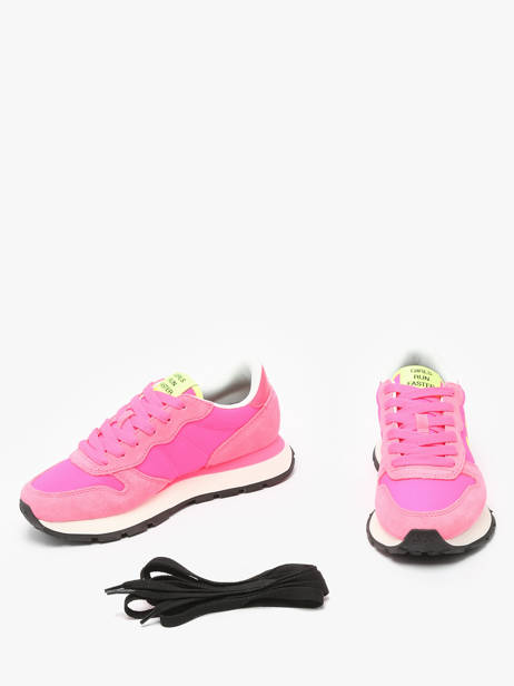 Sneakers Ally Solid Nylon Sun68 Roze women Z35201 ander zicht 3