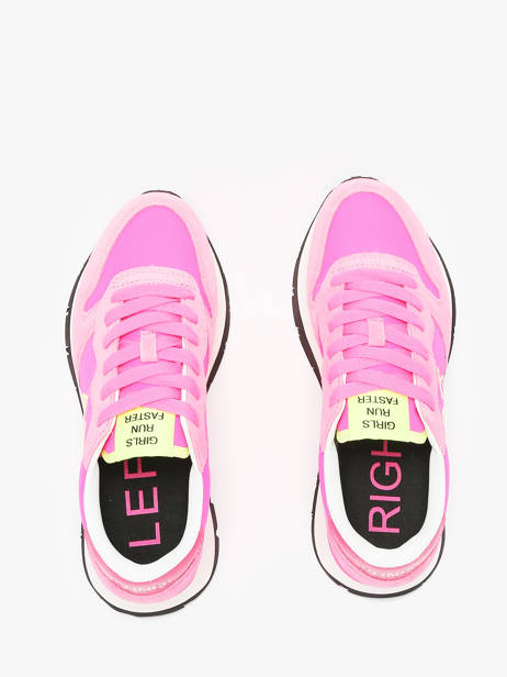 Sneakers Ally Solid Nylon Sun68 Roze women Z35201 ander zicht 4