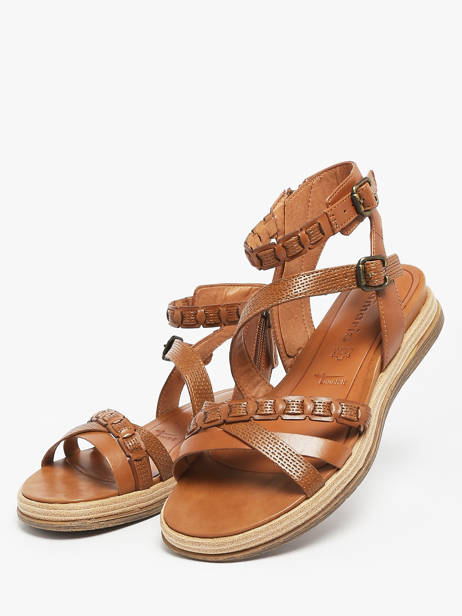 Sandalen Uit Leder Tamaris Bruin women 44 ander zicht 1