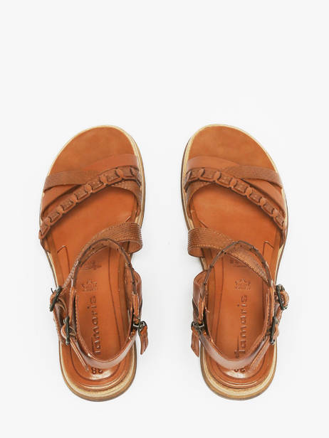 Sandalen Uit Leder Tamaris Bruin women 44 ander zicht 3