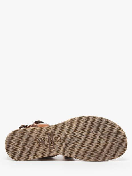 Sandalen Uit Leder Tamaris Bruin women 44 ander zicht 4