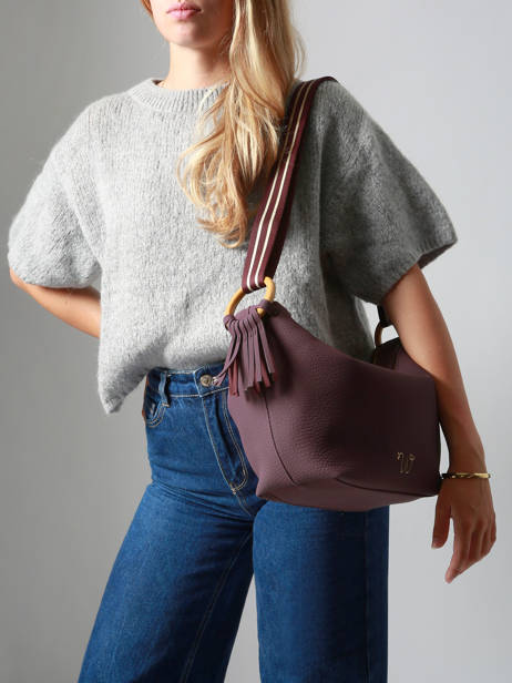 Cross Body Tas Camomille Woomen Violet camomille WCAO03 ander zicht 1