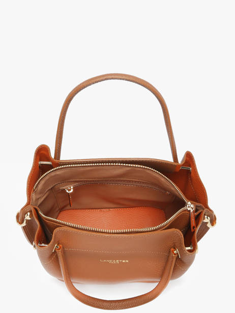 Handtas Foulonné Double Leder Lancaster Bruin foulonne double louisa 18 ander zicht 3