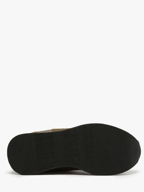 Sneakers Met Platformzool Flex M Jogger Uit Leder No name Groen accessoires IMKNITAY ander zicht 4
