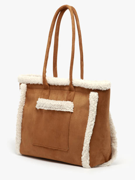 Schoudertas A4 Formaat Sheep David jones Bruin sheep CM7876 ander zicht 2