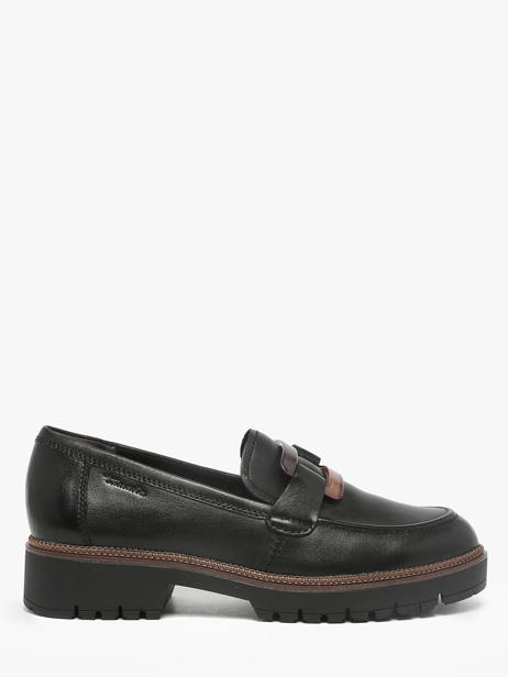 Mocassins Uit Leder Tamaris Zwart accessoires 43