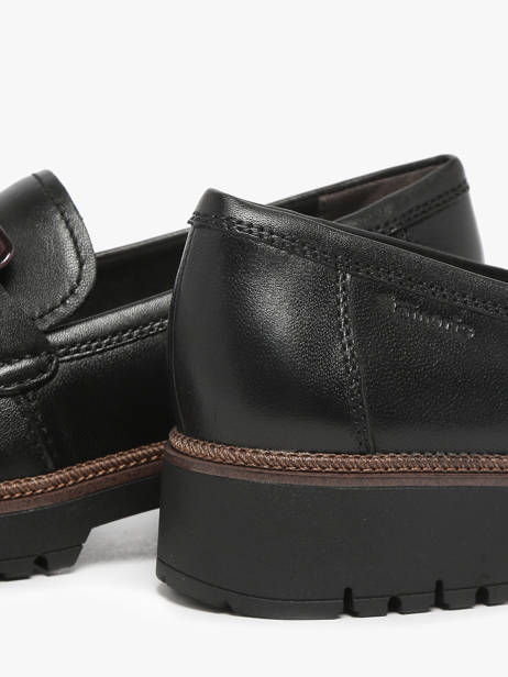 Mocassins Uit Leder Tamaris Zwart accessoires 43 ander zicht 2