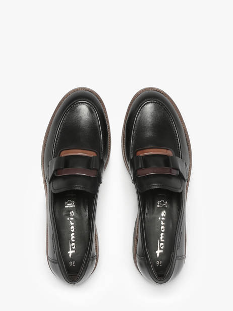 Mocassins Uit Leder Tamaris Zwart accessoires 43 ander zicht 3