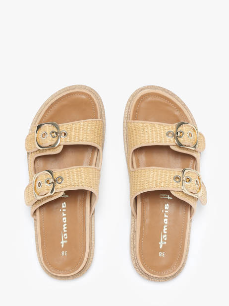 Slippers Tamaris Geel accessoires 42 ander zicht 3