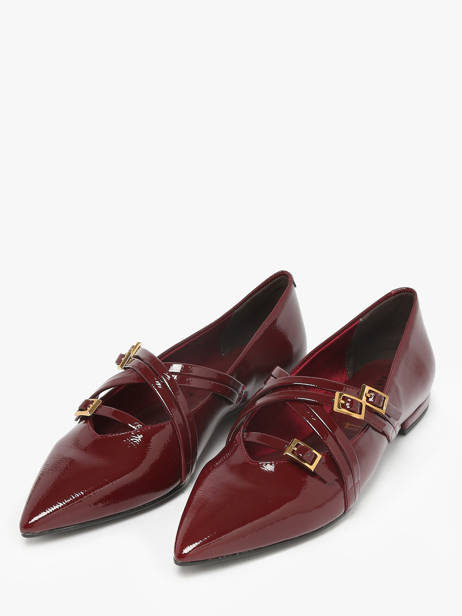 Ballerinas Met Riempjes Tamaris Rood accessoires 45 ander zicht 1
