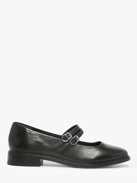 Ballerinas Met Riempjes Uit Leder Tamaris Zwart accessoires 45