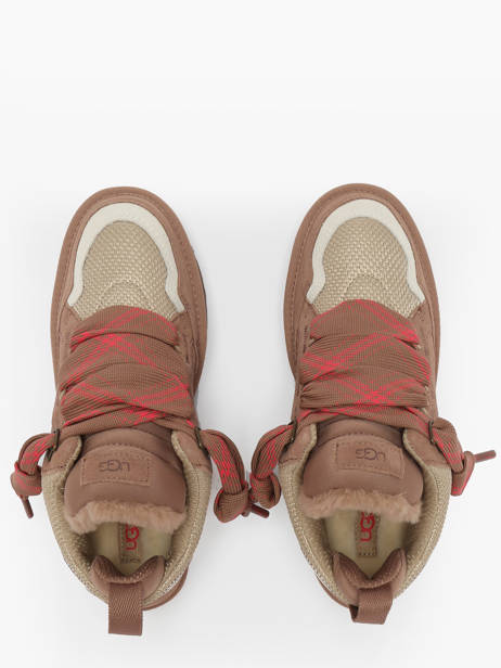 Sneakers Lowmel Uit Leder Ugg Bruin accessoires 1144032 ander zicht 3