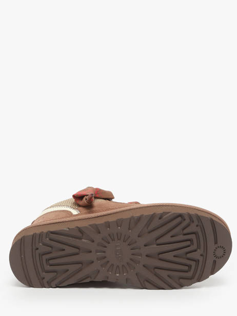 Sneakers Lowmel Uit Leder Ugg Bruin accessoires 1144032 ander zicht 4