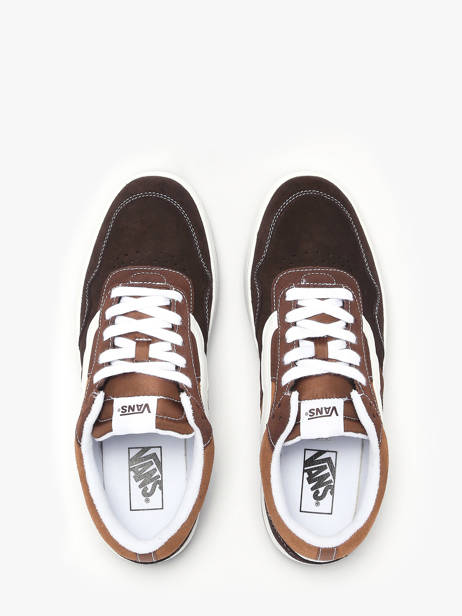 Sneakers Uit Leder Vans Bruin men D6S3N11 ander zicht 4