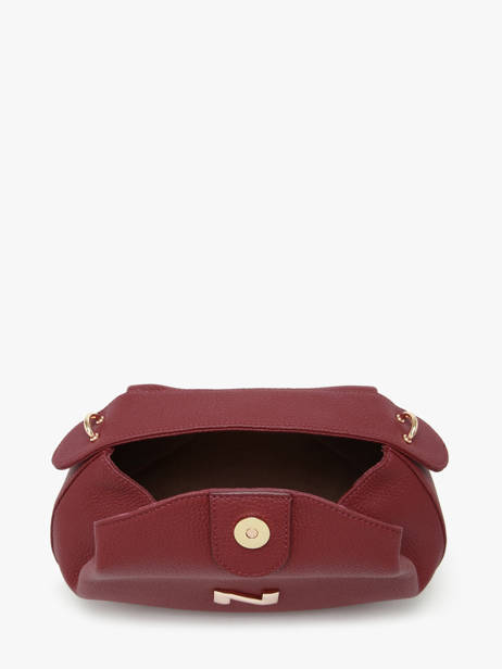Cross Body Tas Nymphea Leder Nathan baume Rood nymphea 2 ander zicht 3
