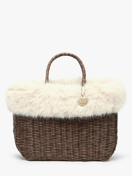 Handtas Doudou Le voyage en panier Beige doudou L