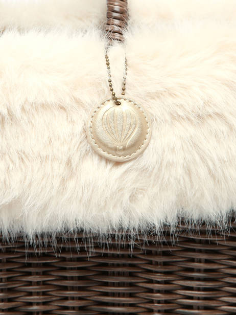 Handtas Doudou Le voyage en panier Beige doudou L ander zicht 3