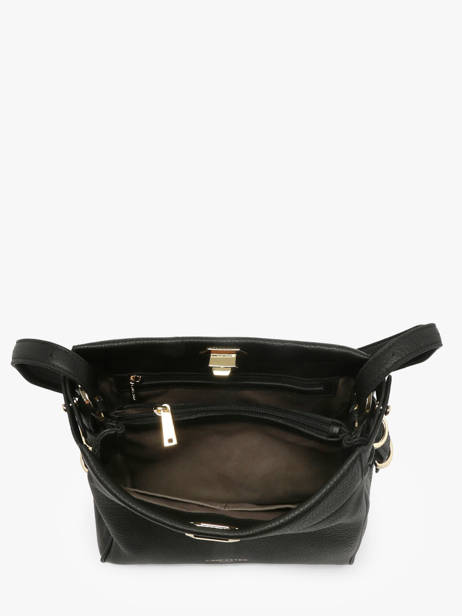 Schoudertas Mademoiselle Romy Leder Lancaster Zwart mademoiselle romy 105 ander zicht 3