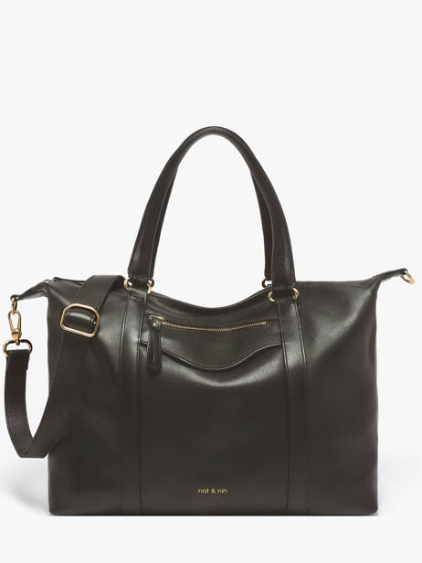 Schoudertas Vintage Leder Nat et nin Bruin vintage THYLANE