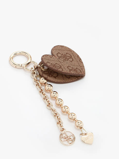 Sleutelhanger Guess Bruin brenton 797P5401 ander zicht 1